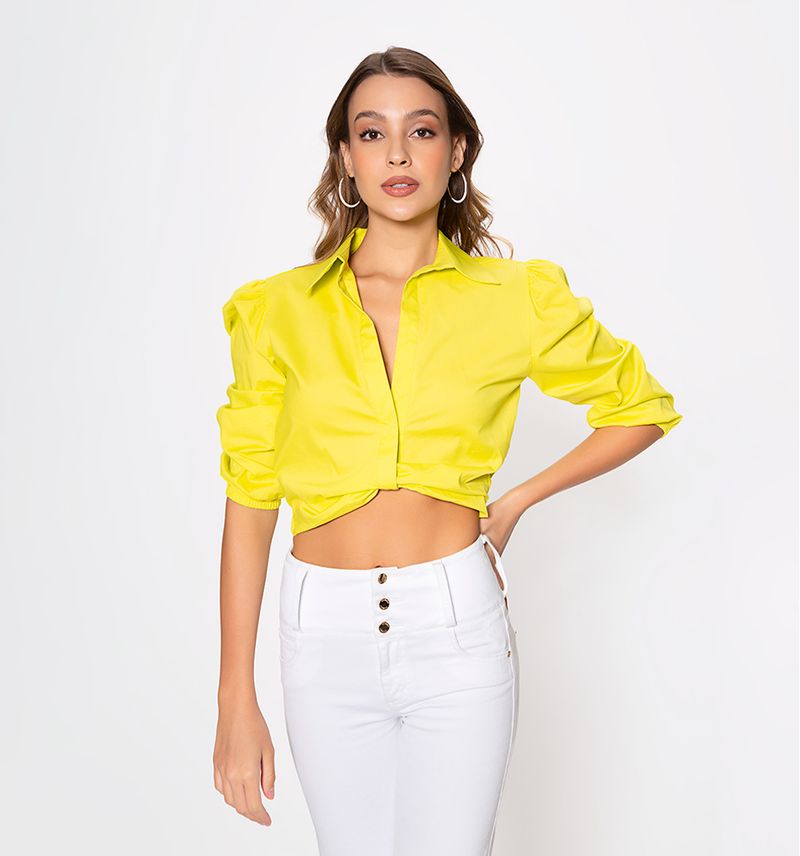 Crop top online camisero