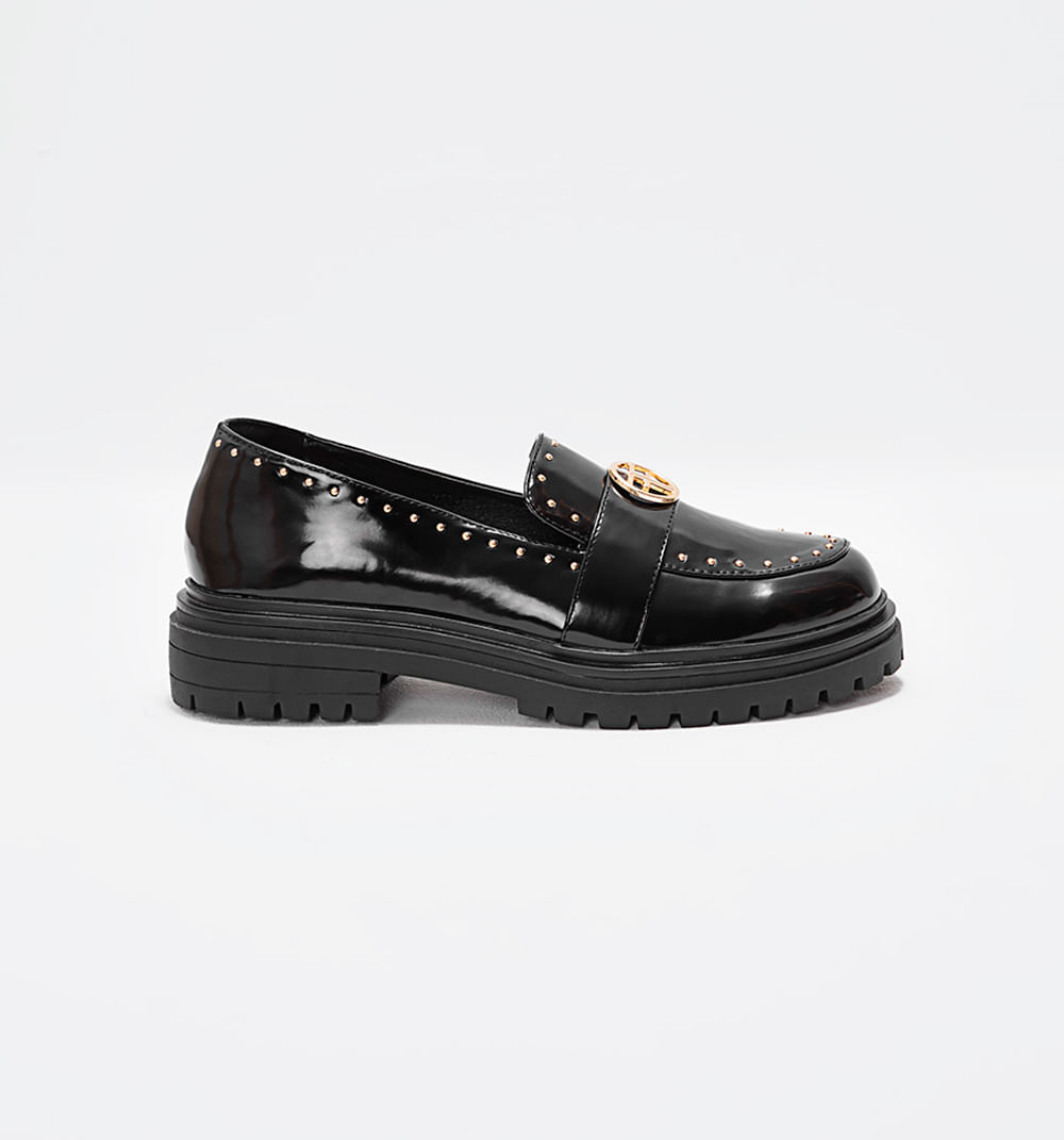 Loafer  en charol con herrahe ff