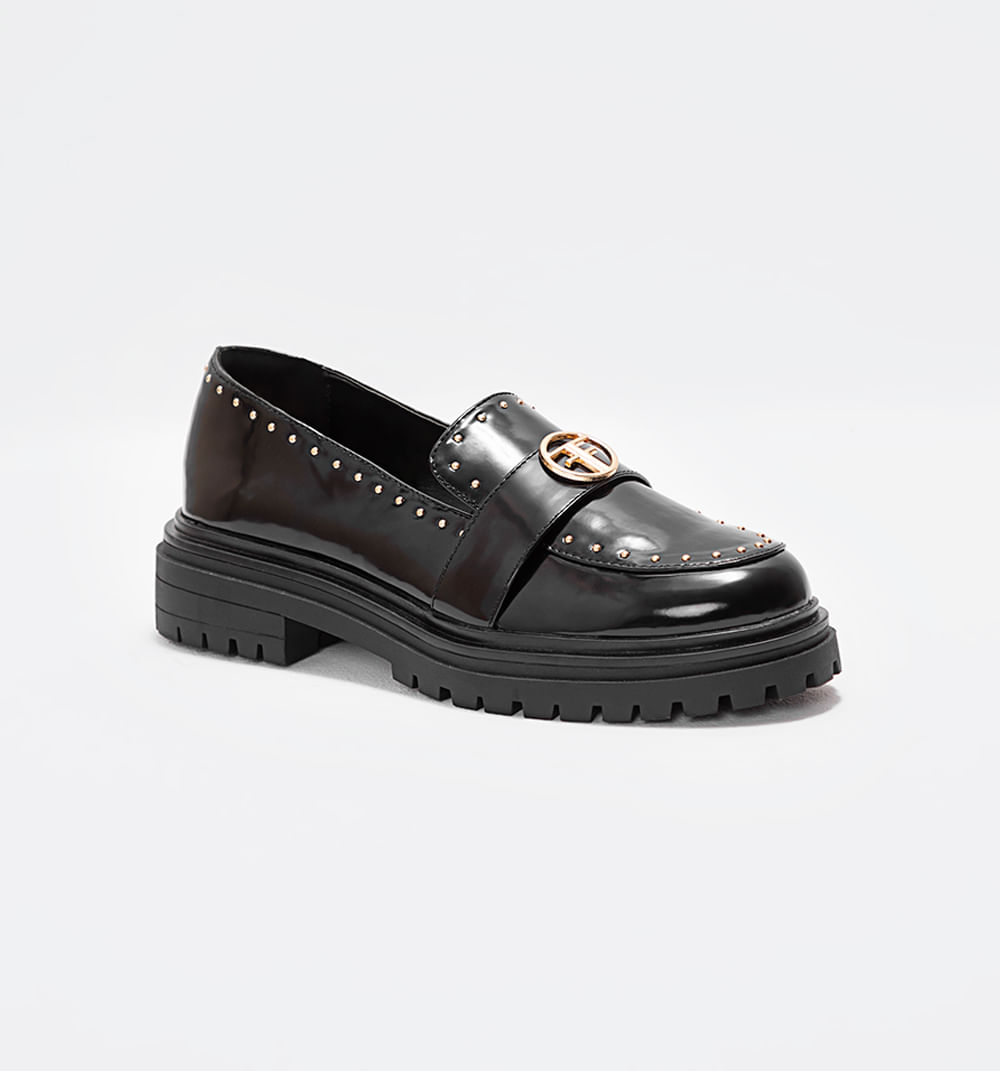 Loafer  en charol con herrahe ff