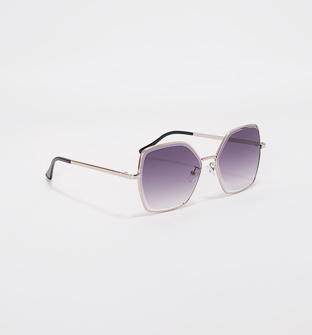Gafas marco metalico lente biselado