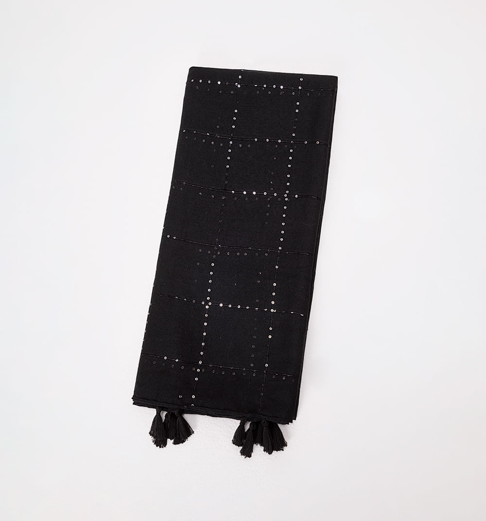 Pashmina basica con lentejuelas