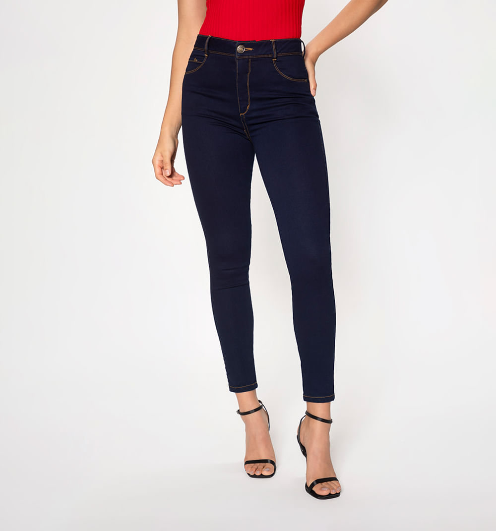 Jean ultra slim lupita tiro super alto t