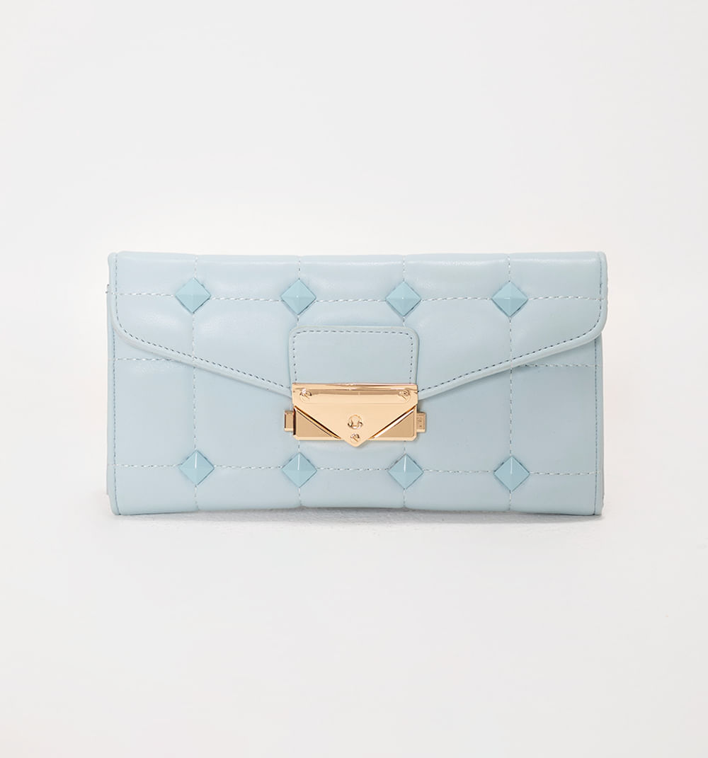 Billetera de taches con herraje frontal