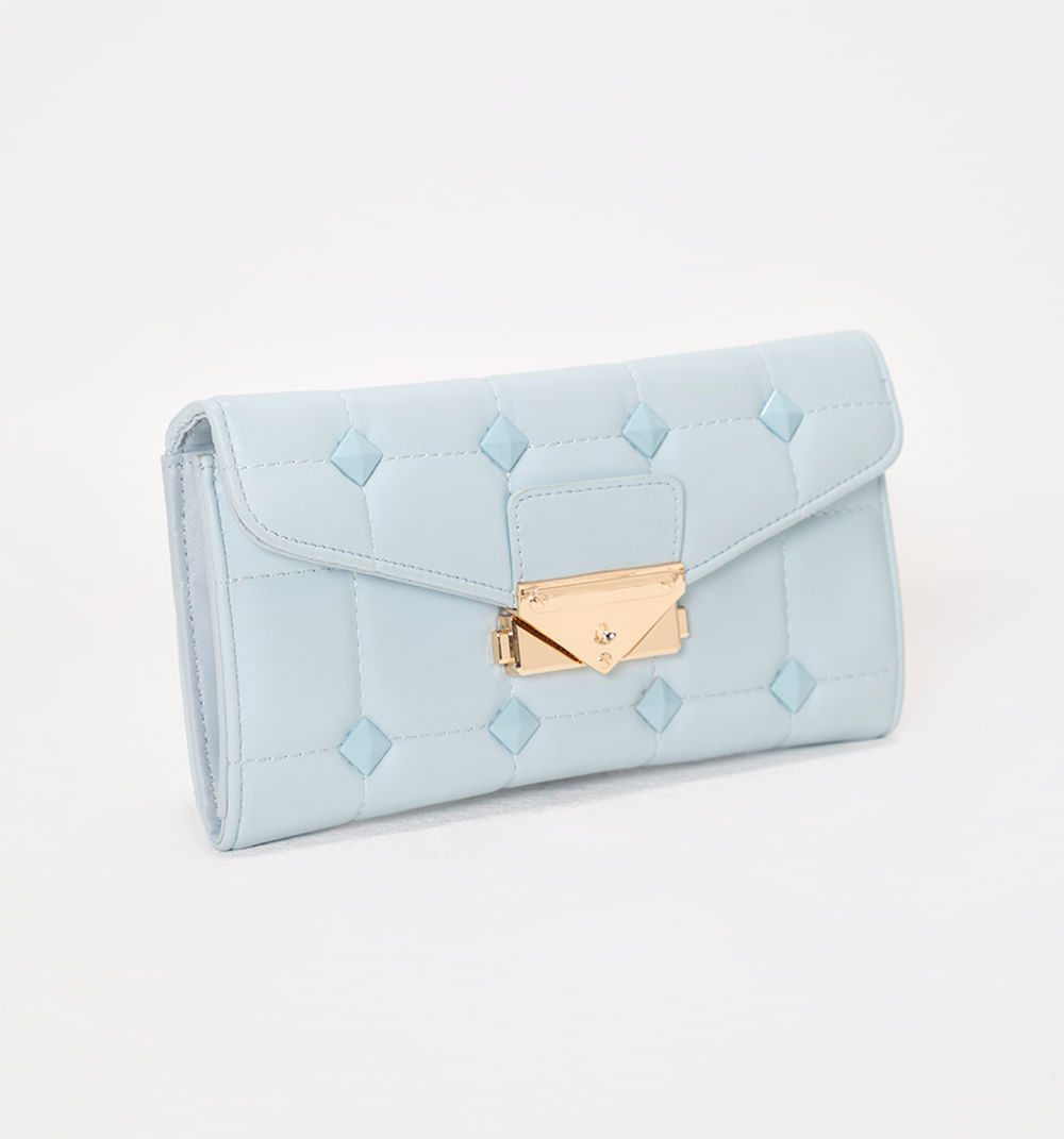 Billetera de taches con herraje frontal