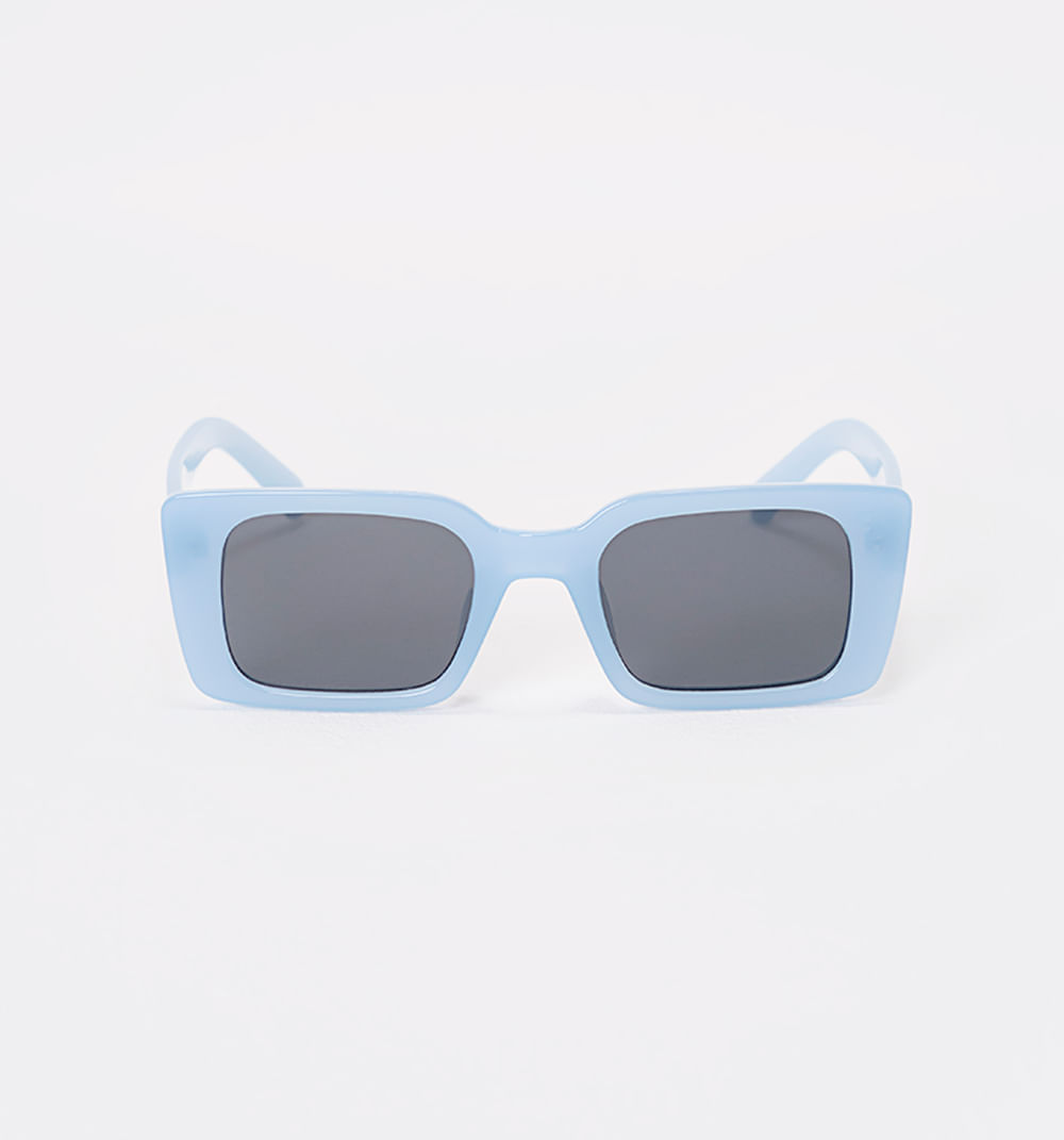 Gafas rectangular marco unicolor
