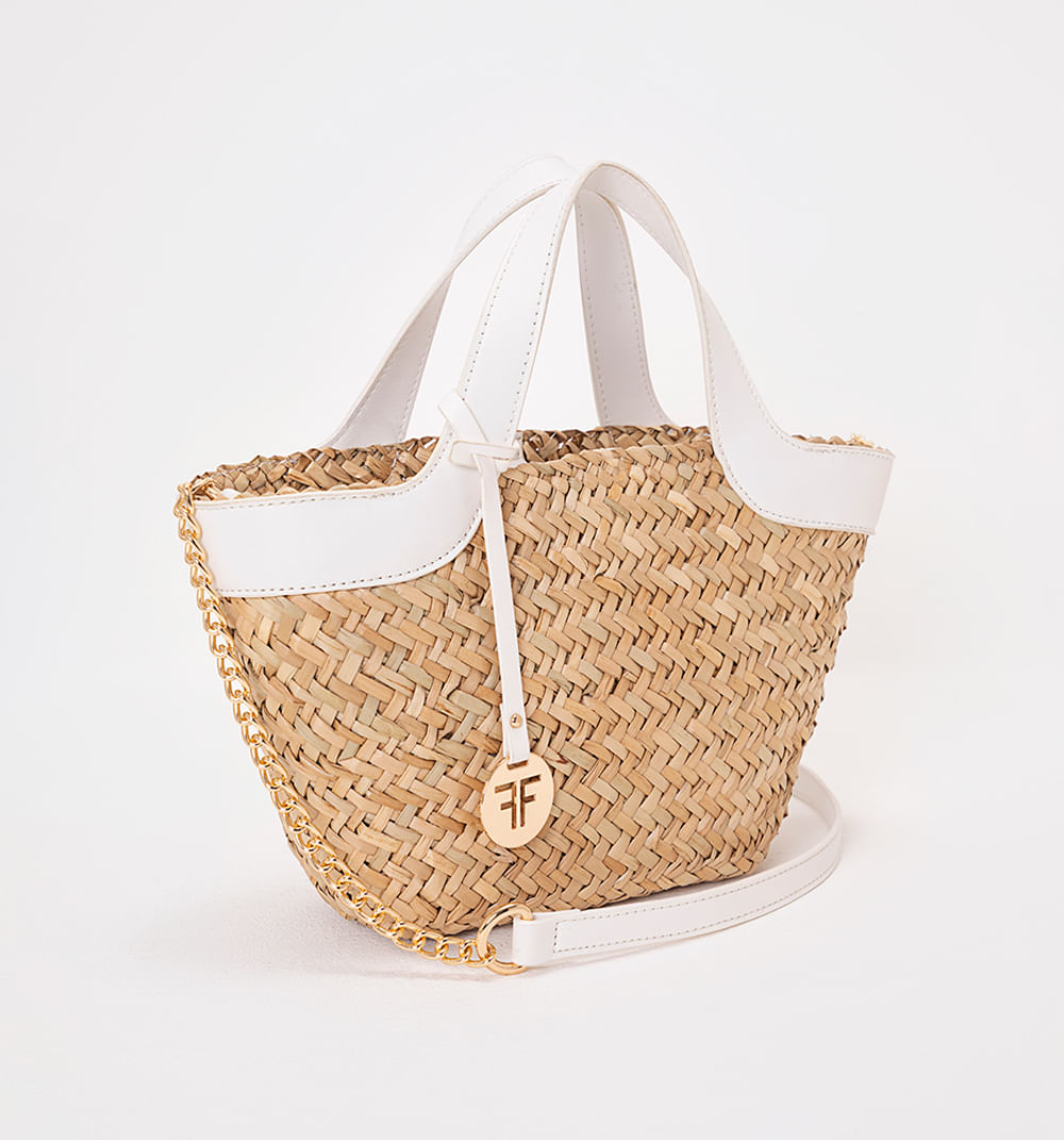Bolso costero tipo canasto con agarrader