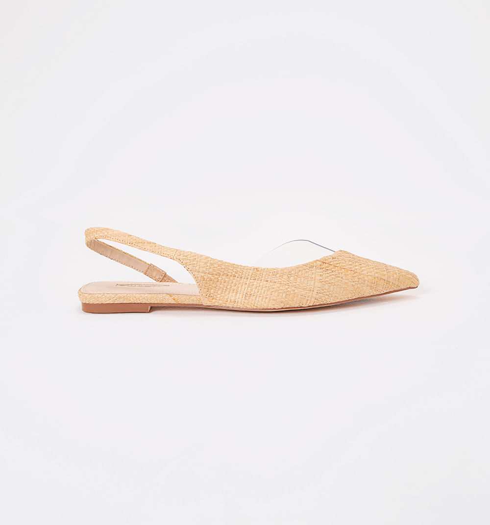 Zapato cerrrado baleta de apariencia org