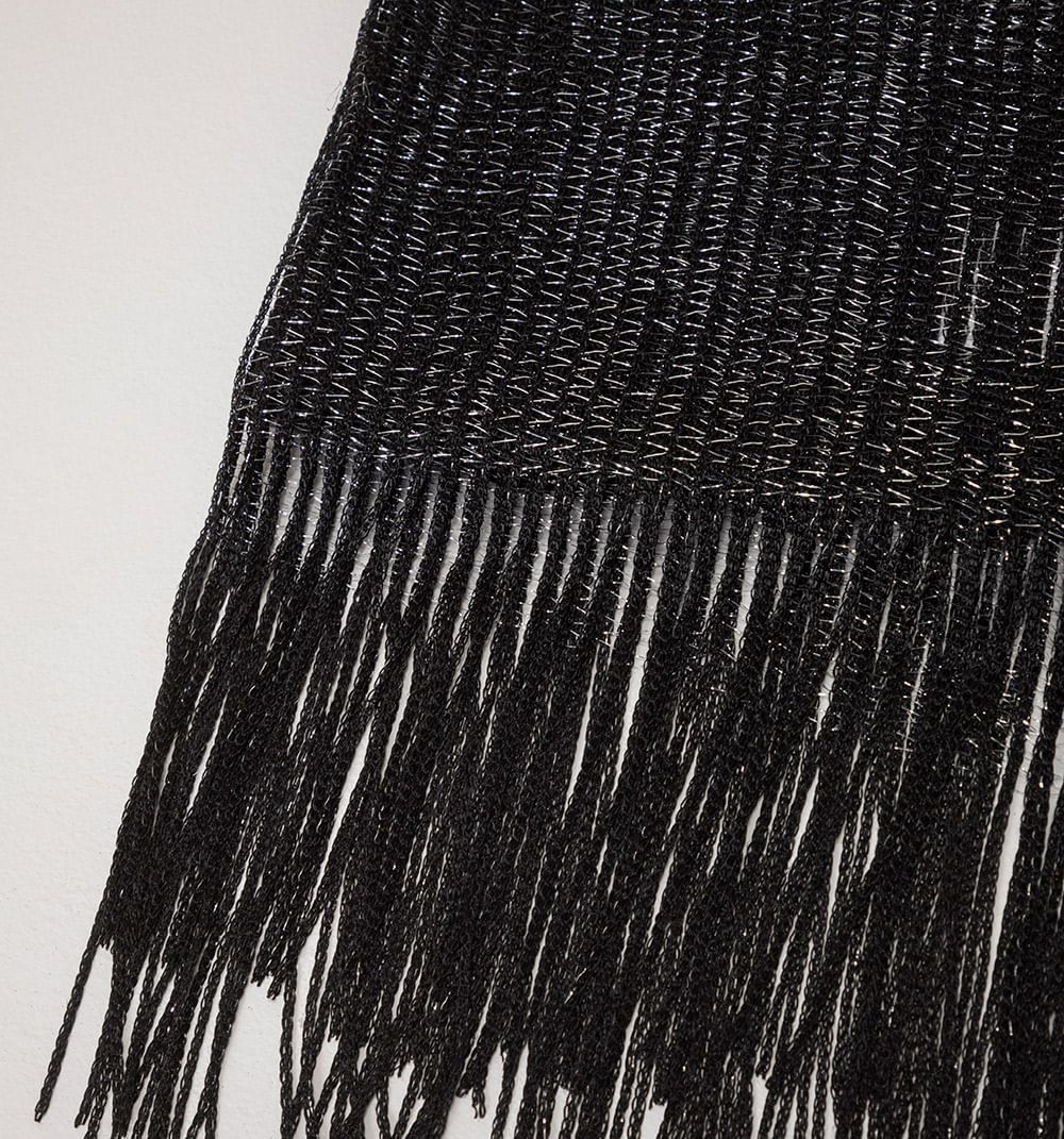 Pashminas con canales y lurex