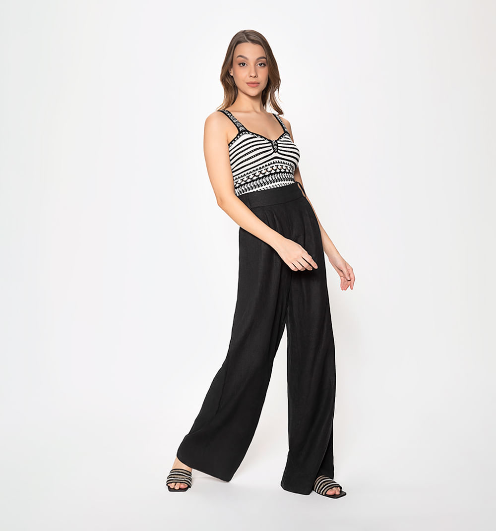 Blusa tejida a rayas