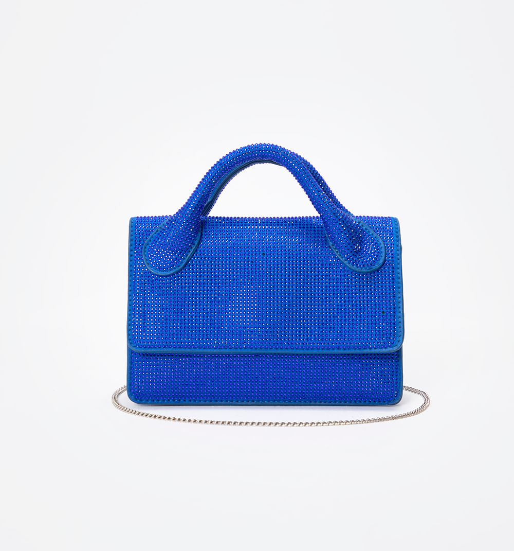 Bolso con minicristales