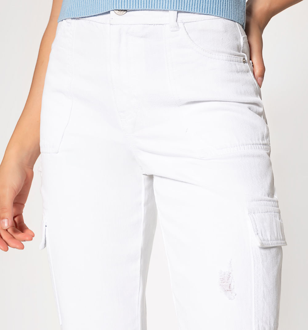 Jogger tiro alto alto, bolsillos utilita