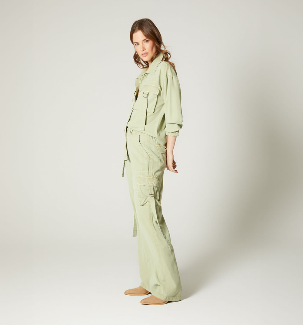 Bluson camisero, bolsillos utilutarios,