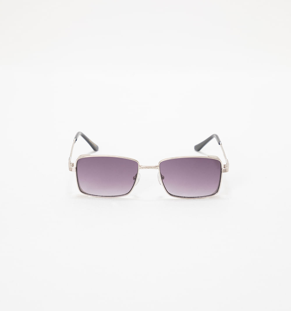 Gafas rectangulares detalle marco metali