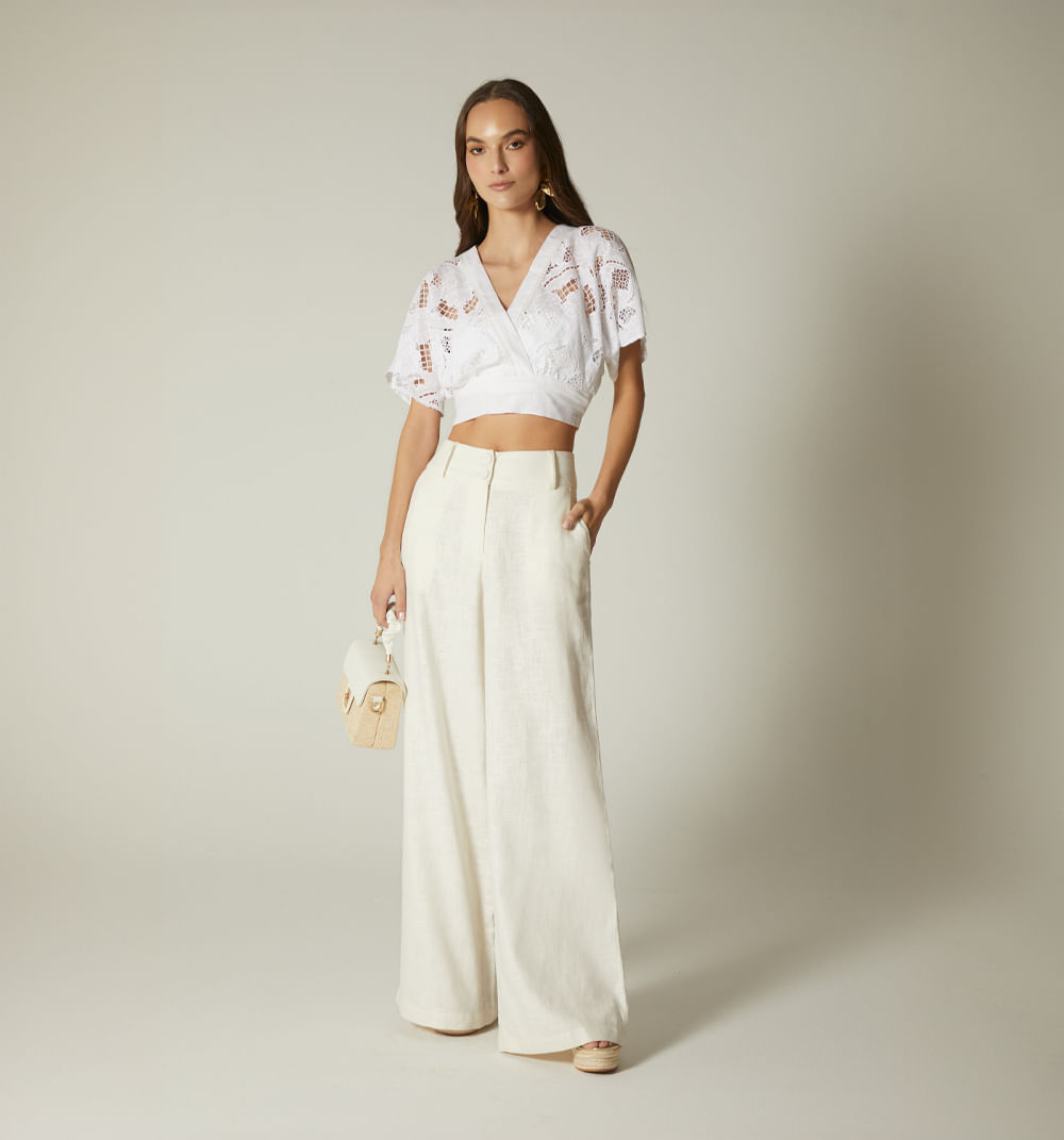 Blusa cruzada
