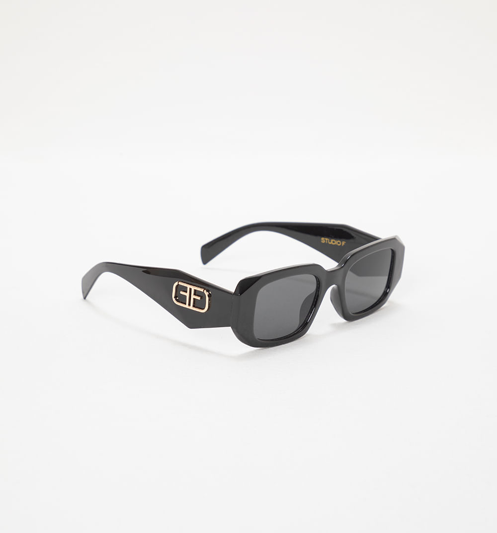 Gafas rectangulares detalle logo