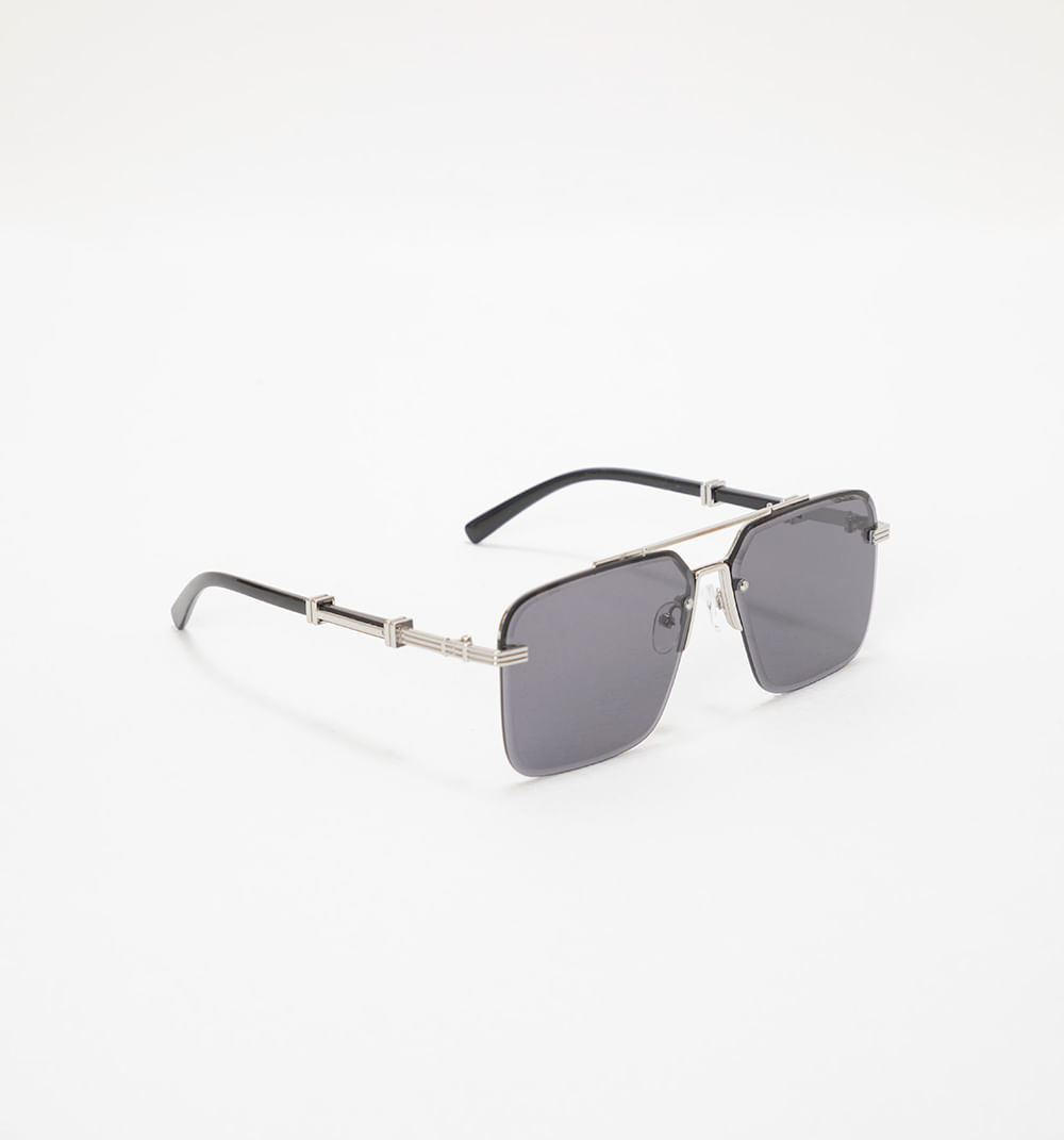 Gafas tipo aviador detalle lateral