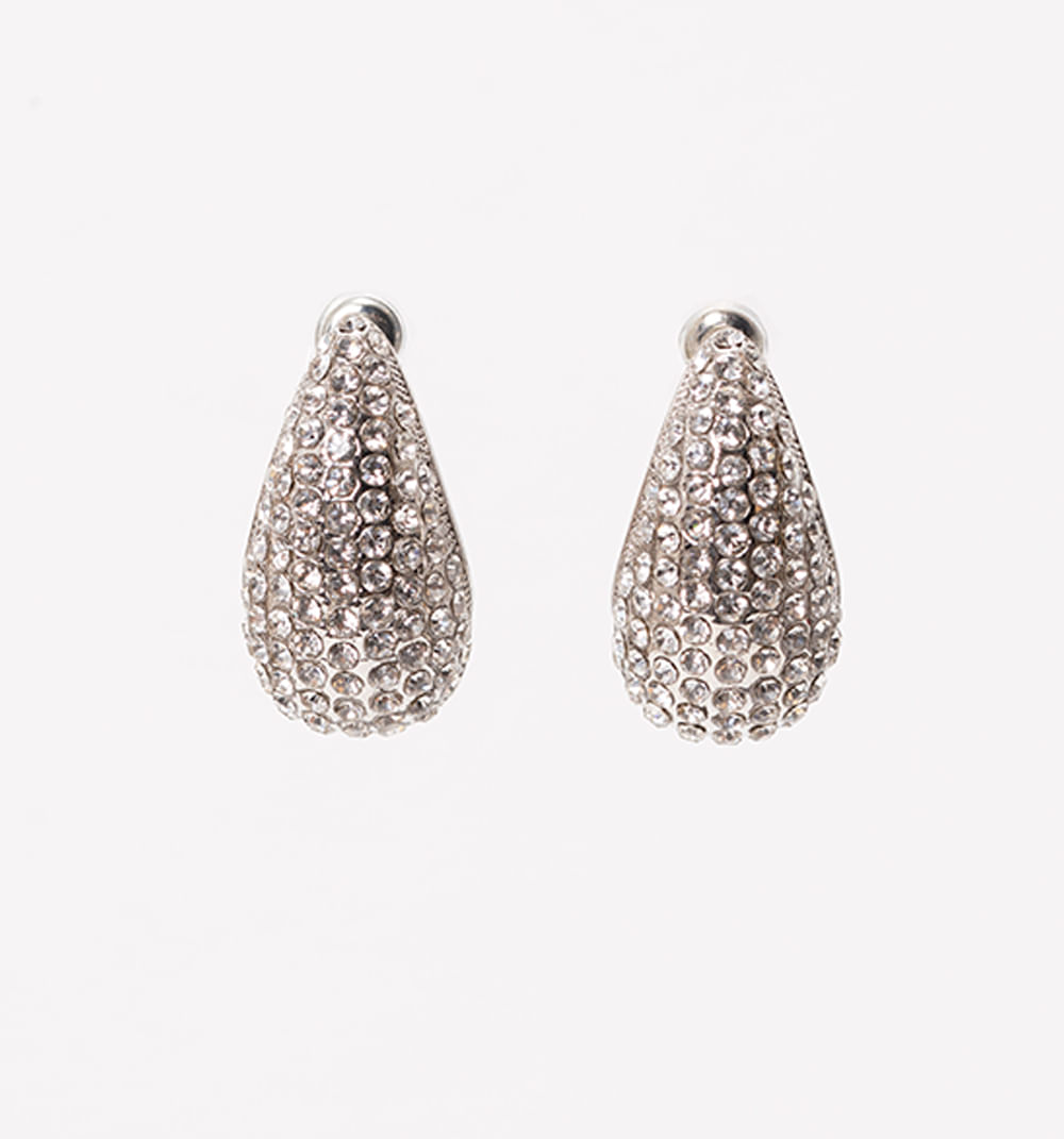Aretes gota cristales