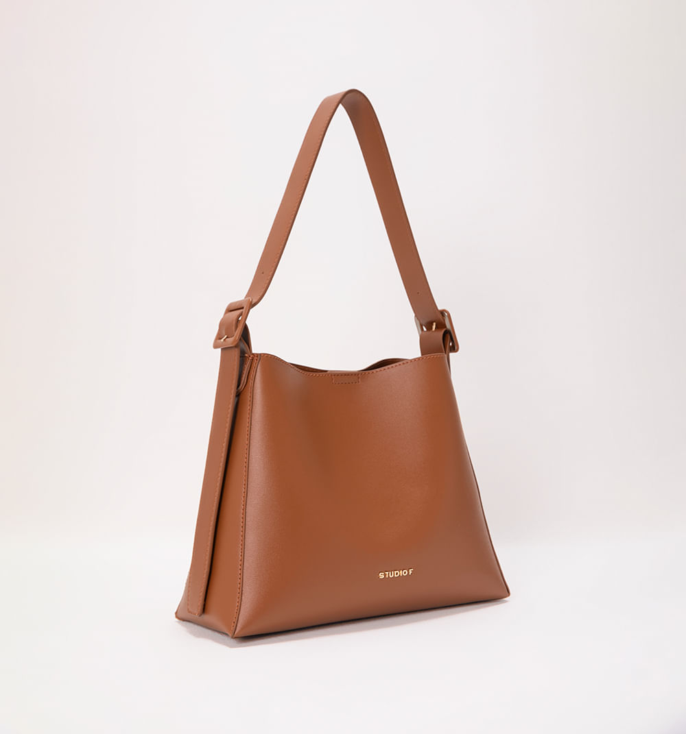 Bolso de hombro tipo shopping bag