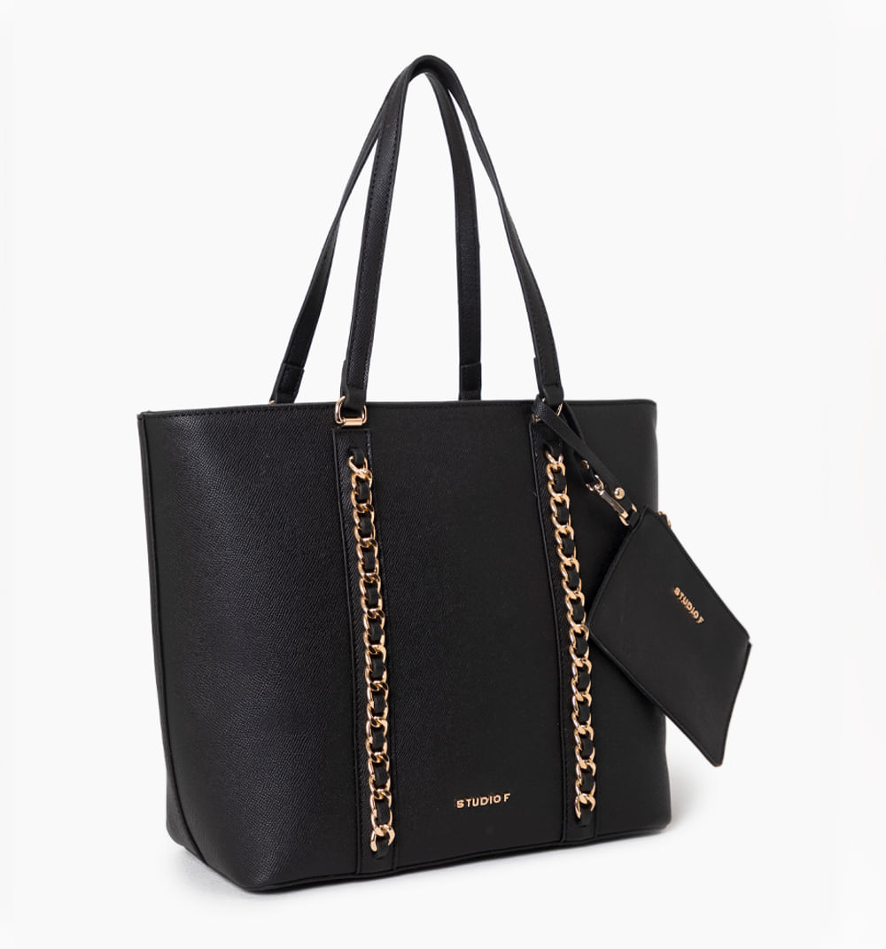 Bolsos de hombro con cadenas decorativas