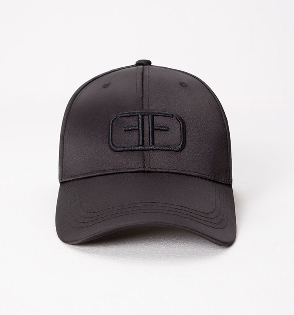Gorra satin logo bordado