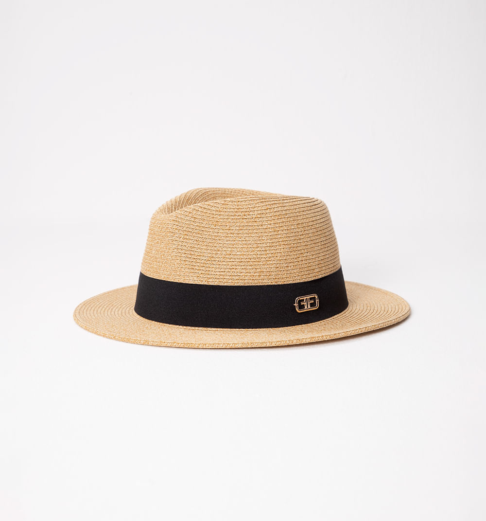 Sombrero panama con banda