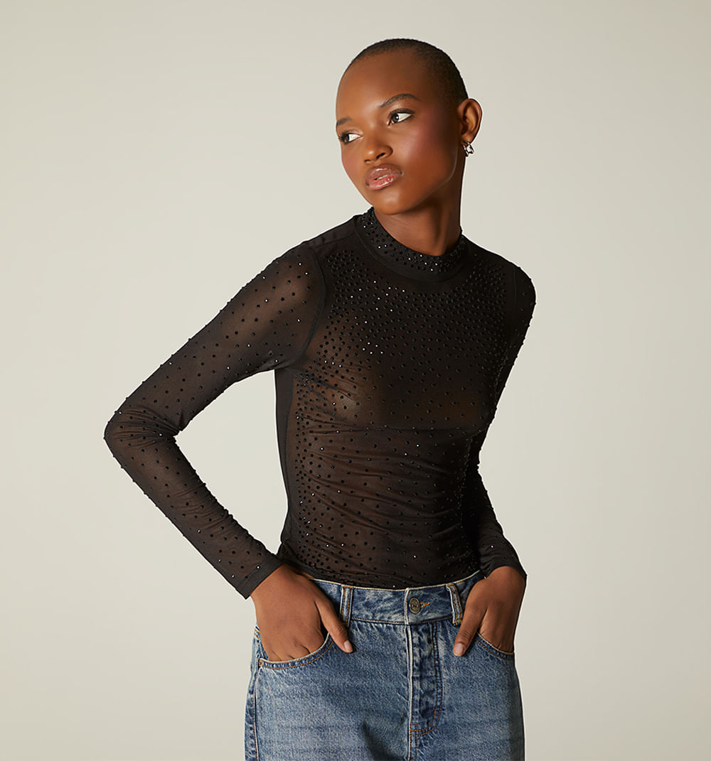 Body mesh con pedreria