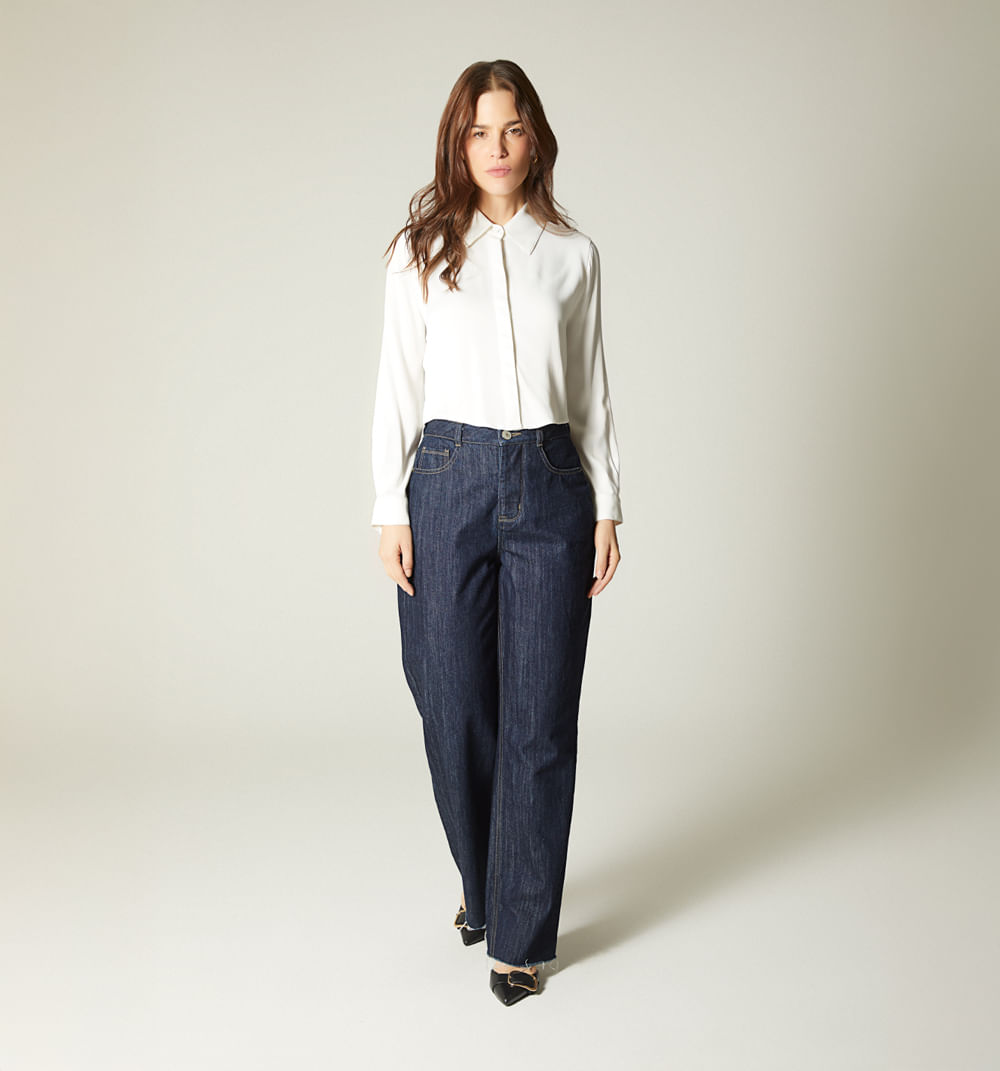 Blusa camisera boxy