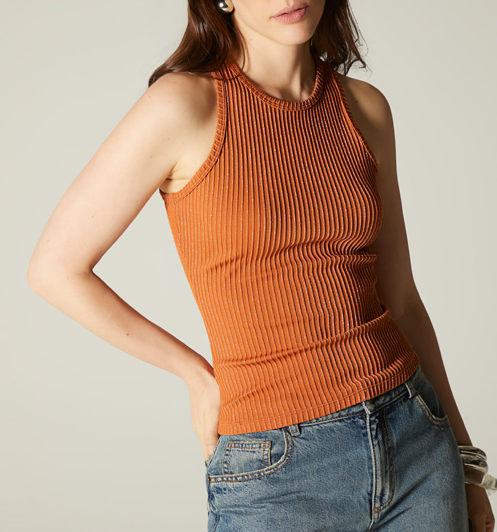 Blusa basica musculosa