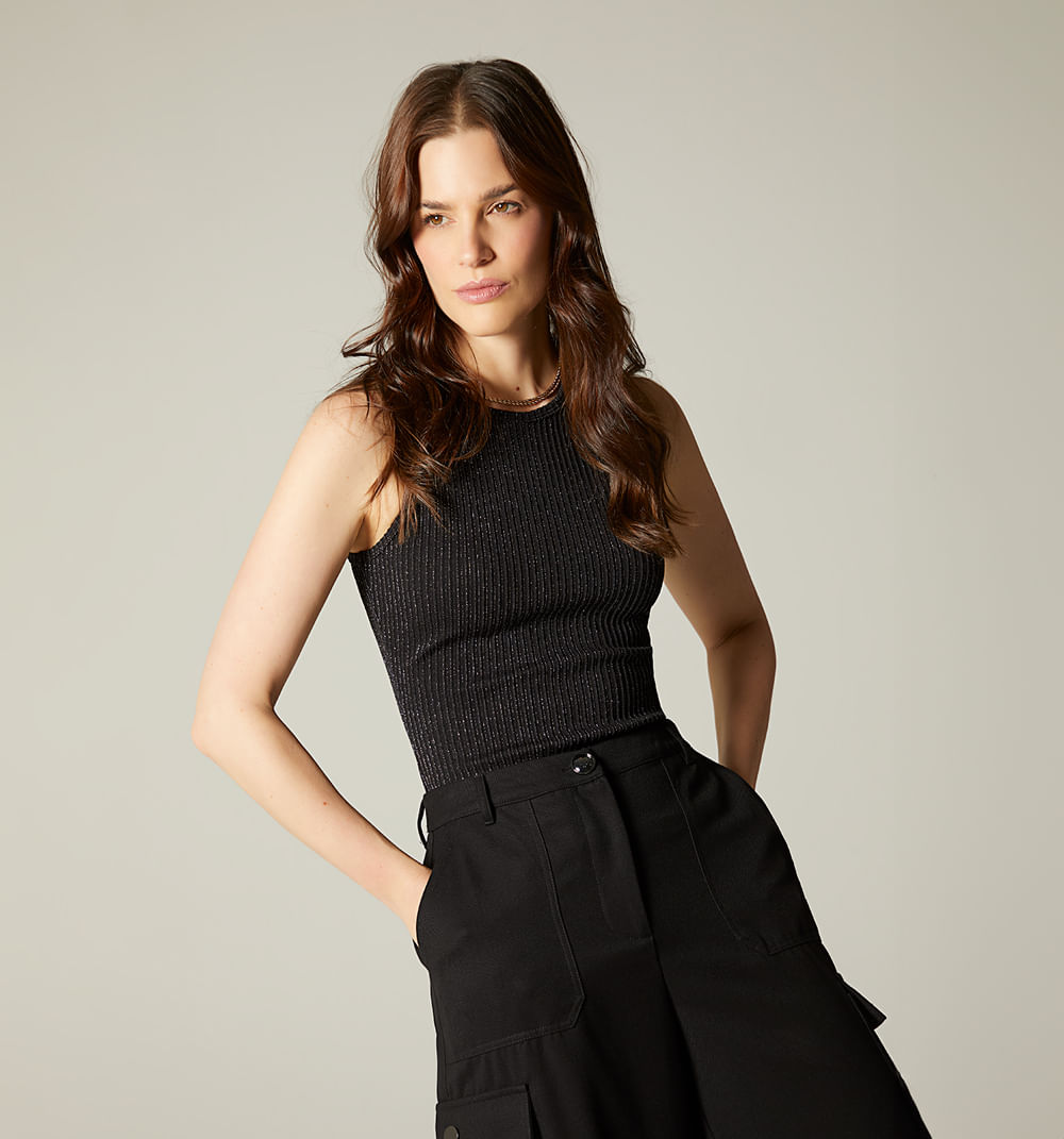 Blusa basica musculosa