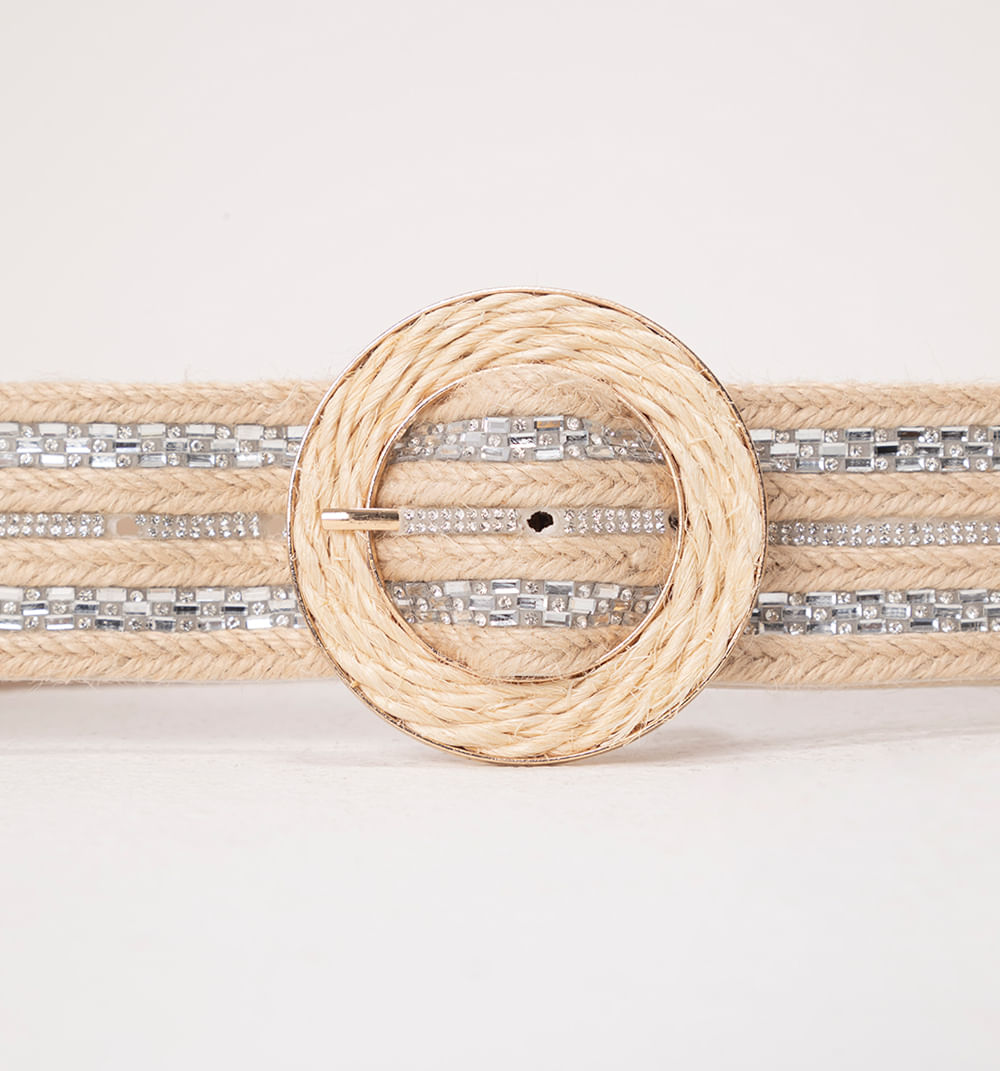 Correa organica detalle brillo