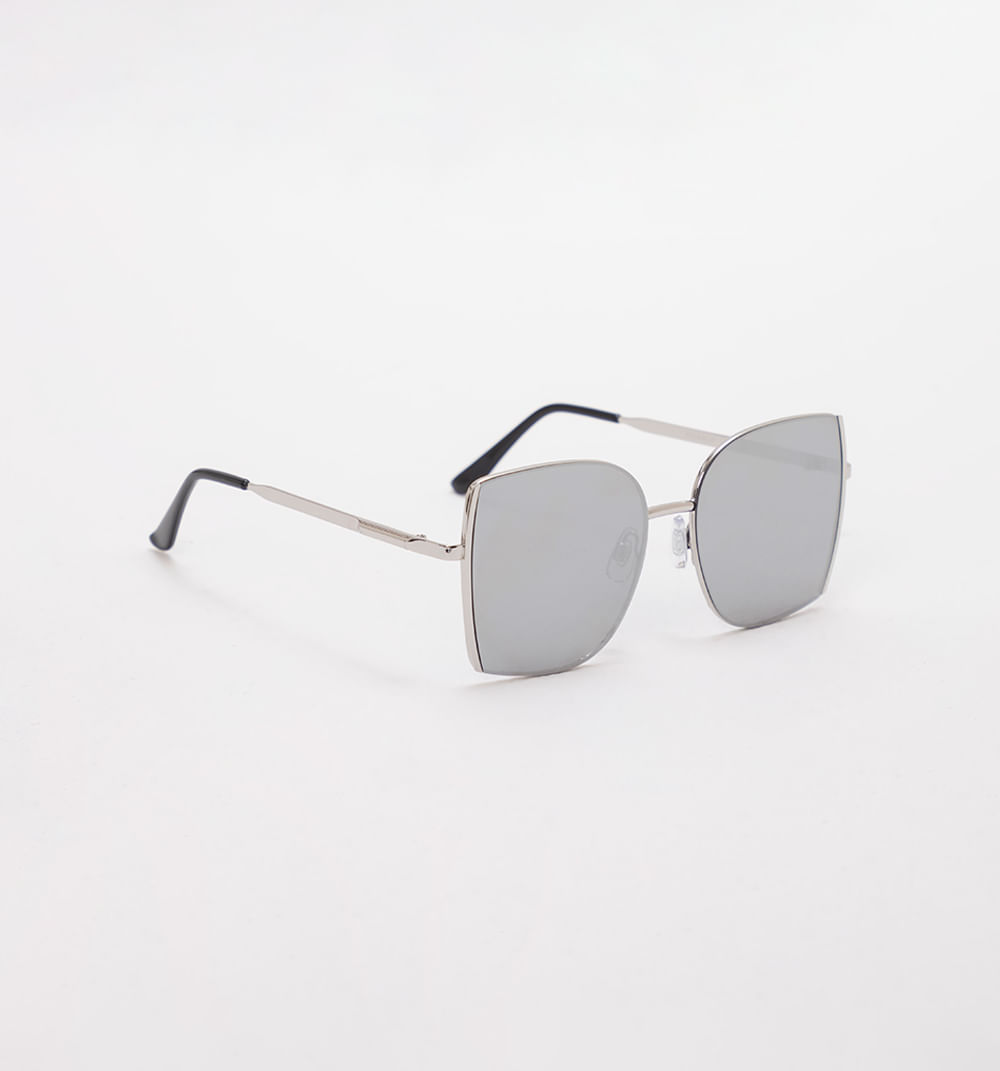 Gafas marco metalico lente espejo