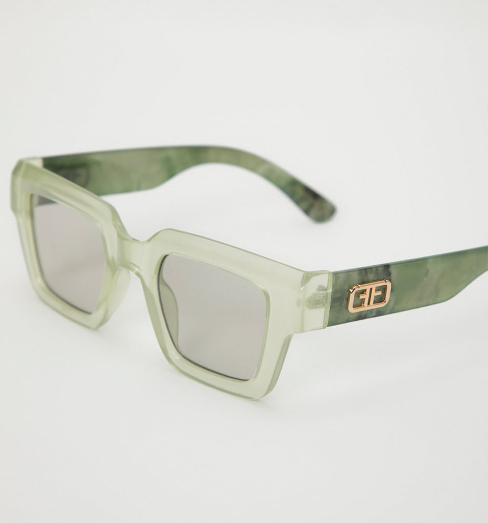 Gafas detalle lateral efecto marmolado