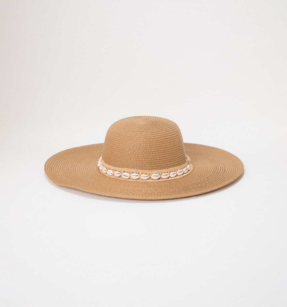 Sombrero tipo pava con banda
