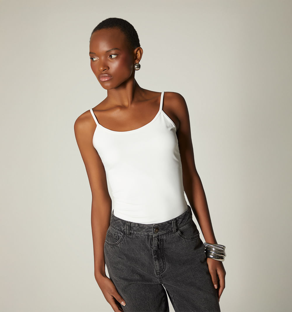 Blusa tiras