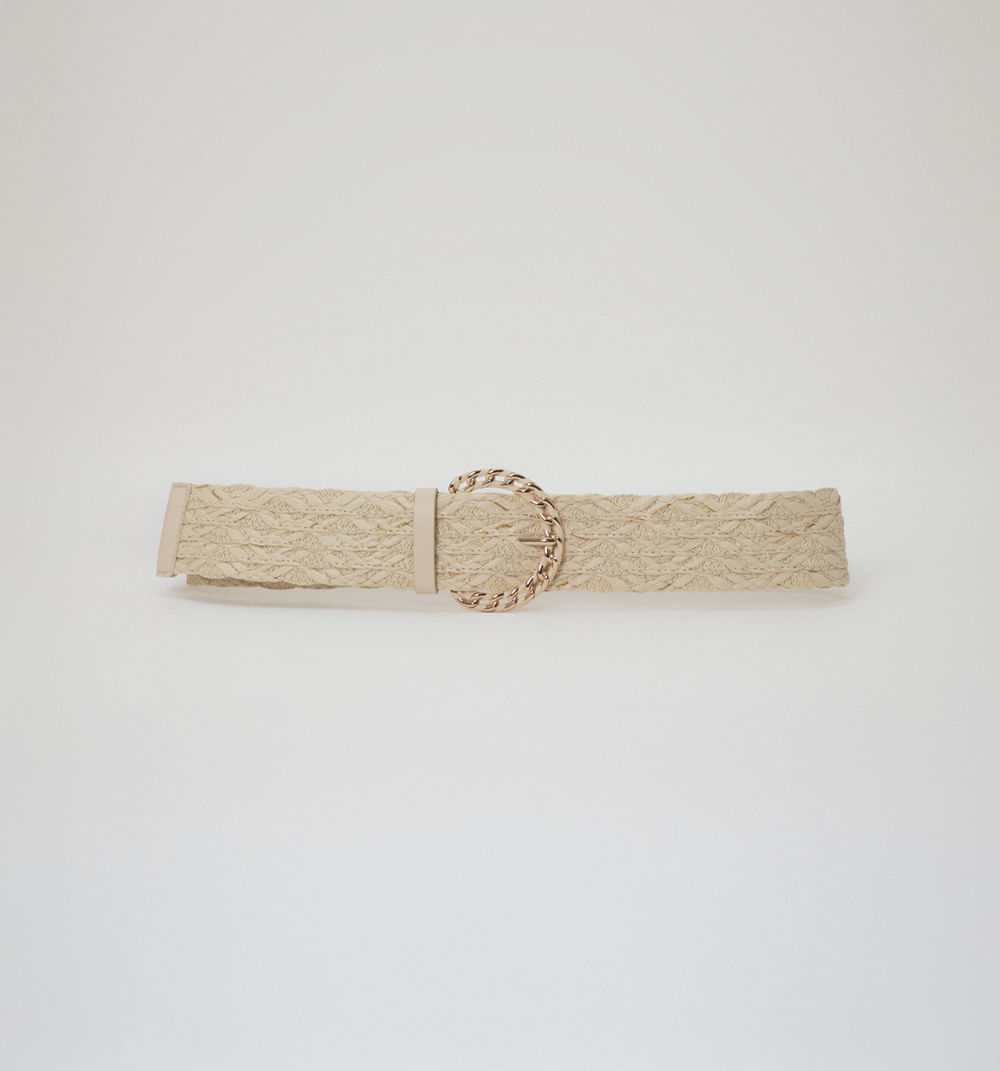 Correa hebilla trenzada