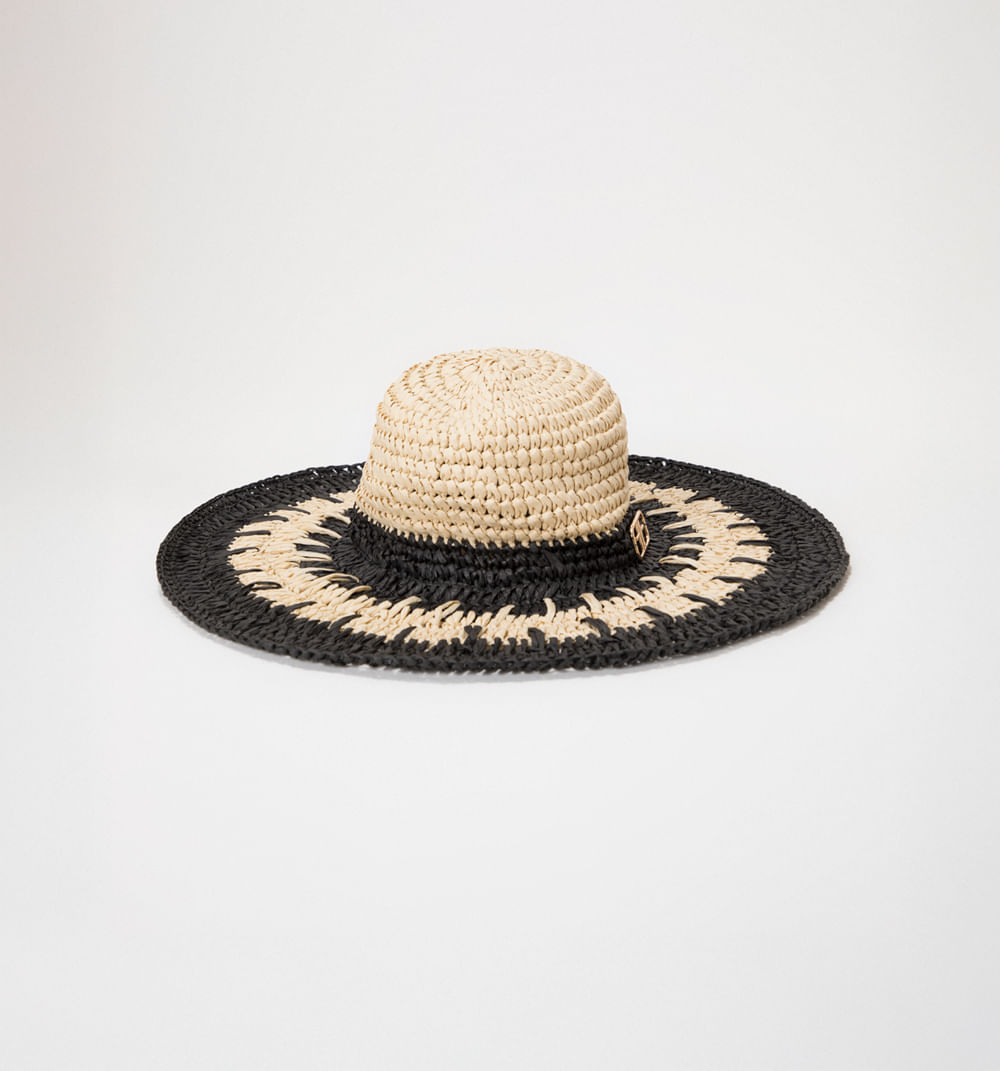 Sombrero pava con logo