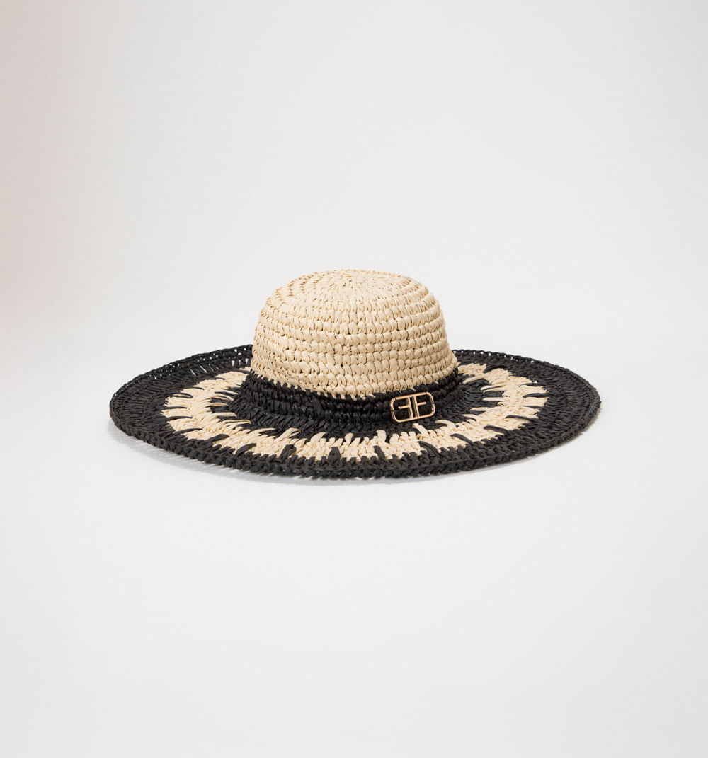 Sombrero pava con logo