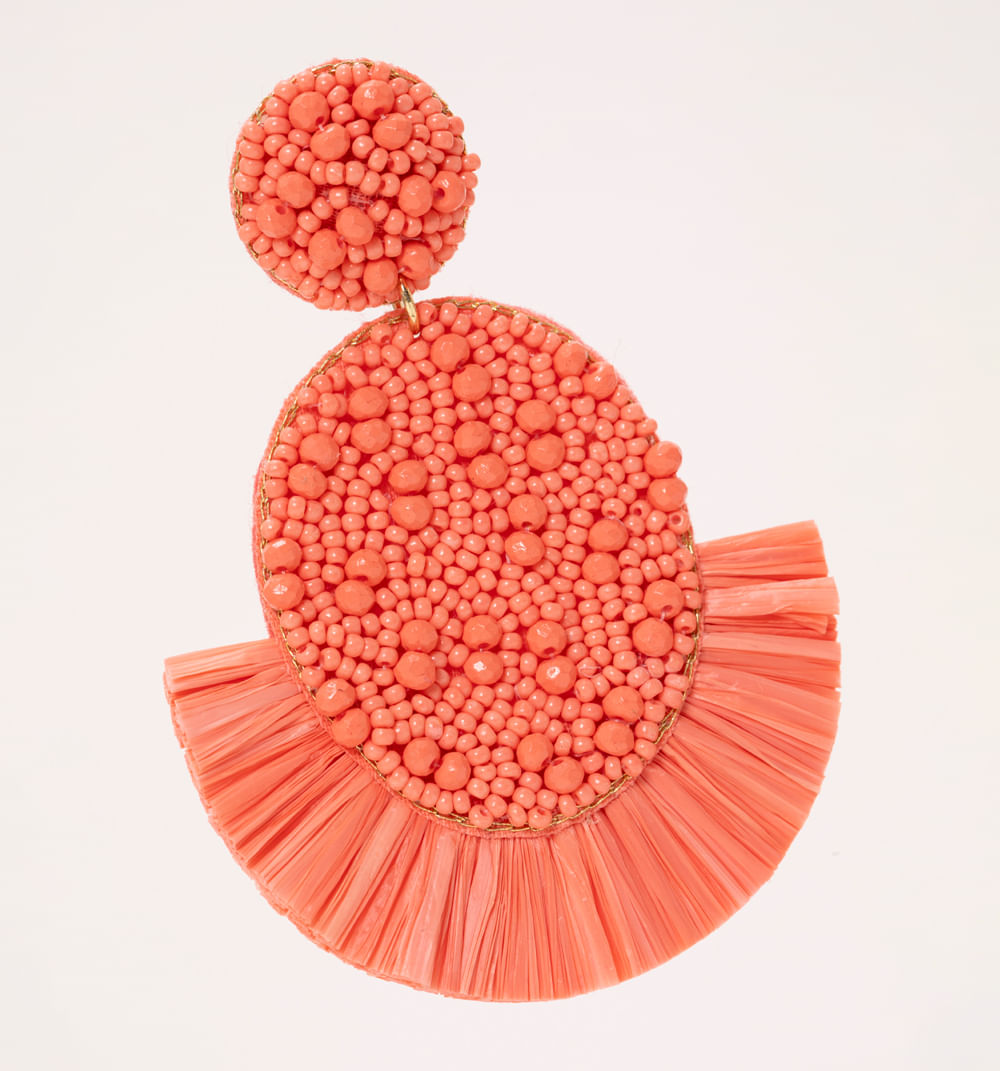 Aretes ovalos mostacillas