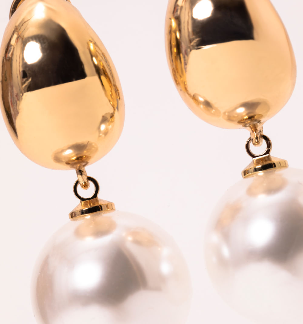 Aretes maxi perla