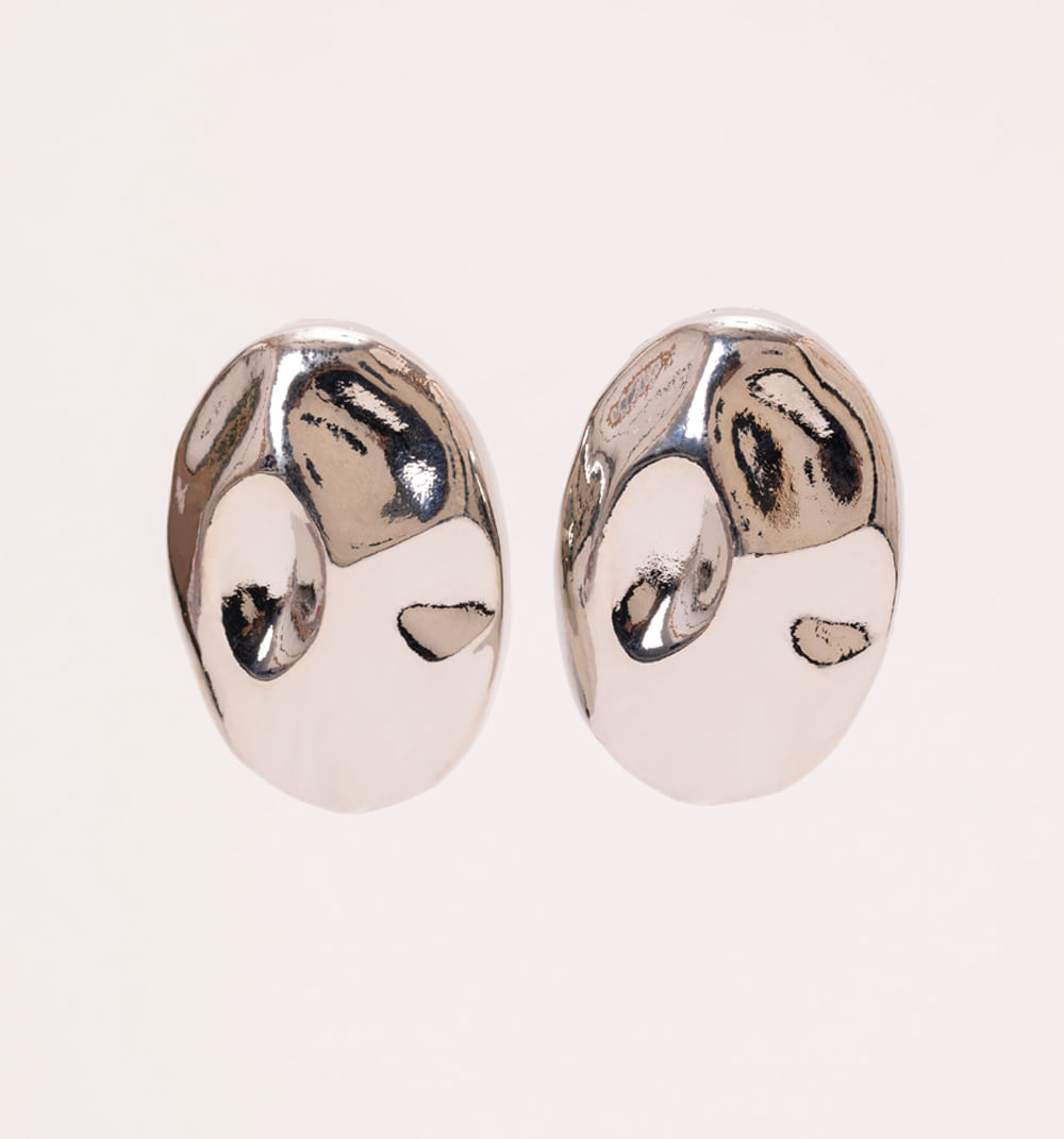 Aretes maxi topo martillado