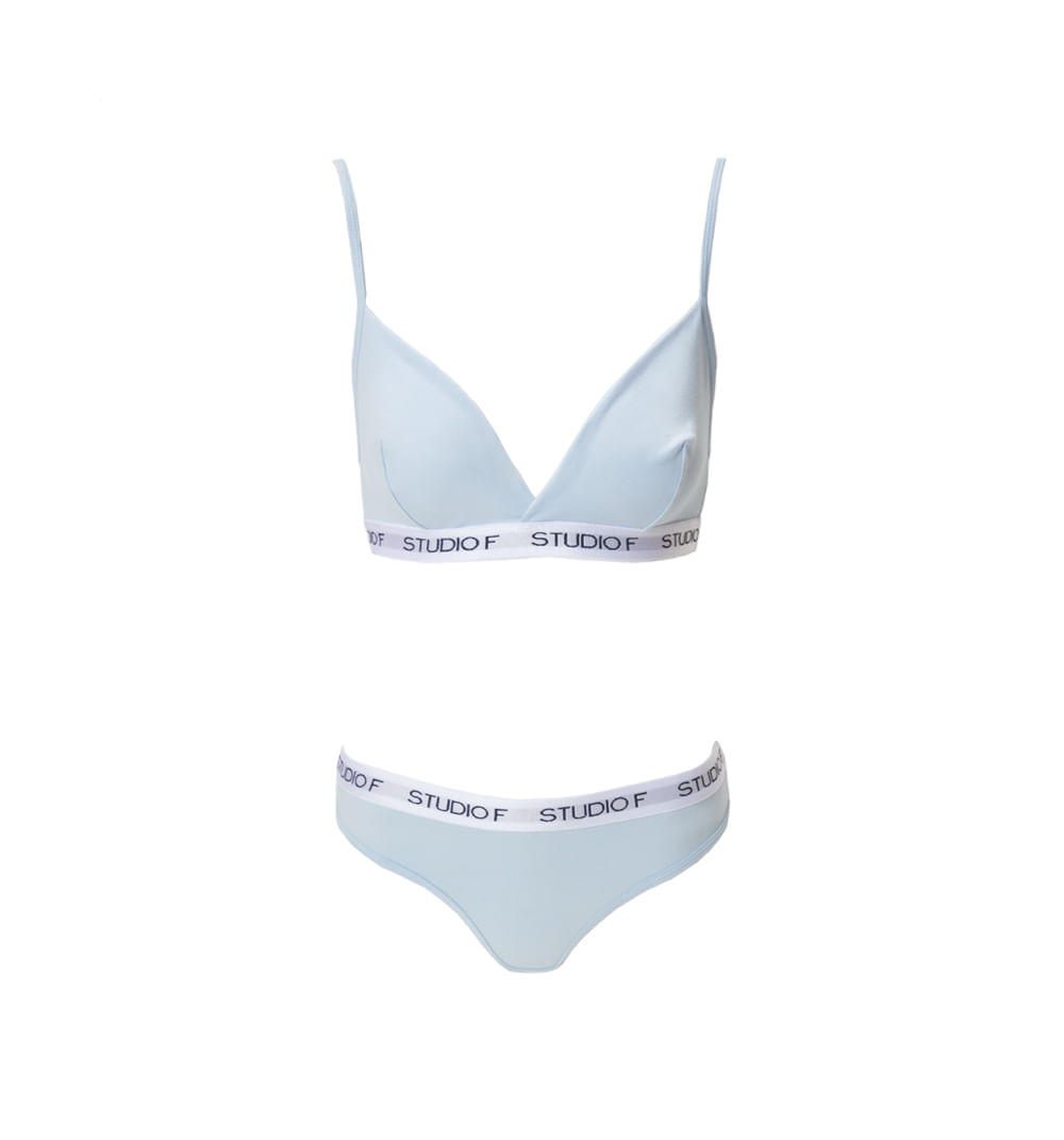 Set x 2 top y panty logomania