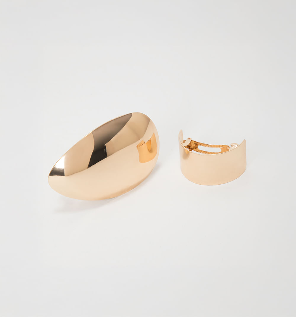 Set x 2 hebillas geometricas