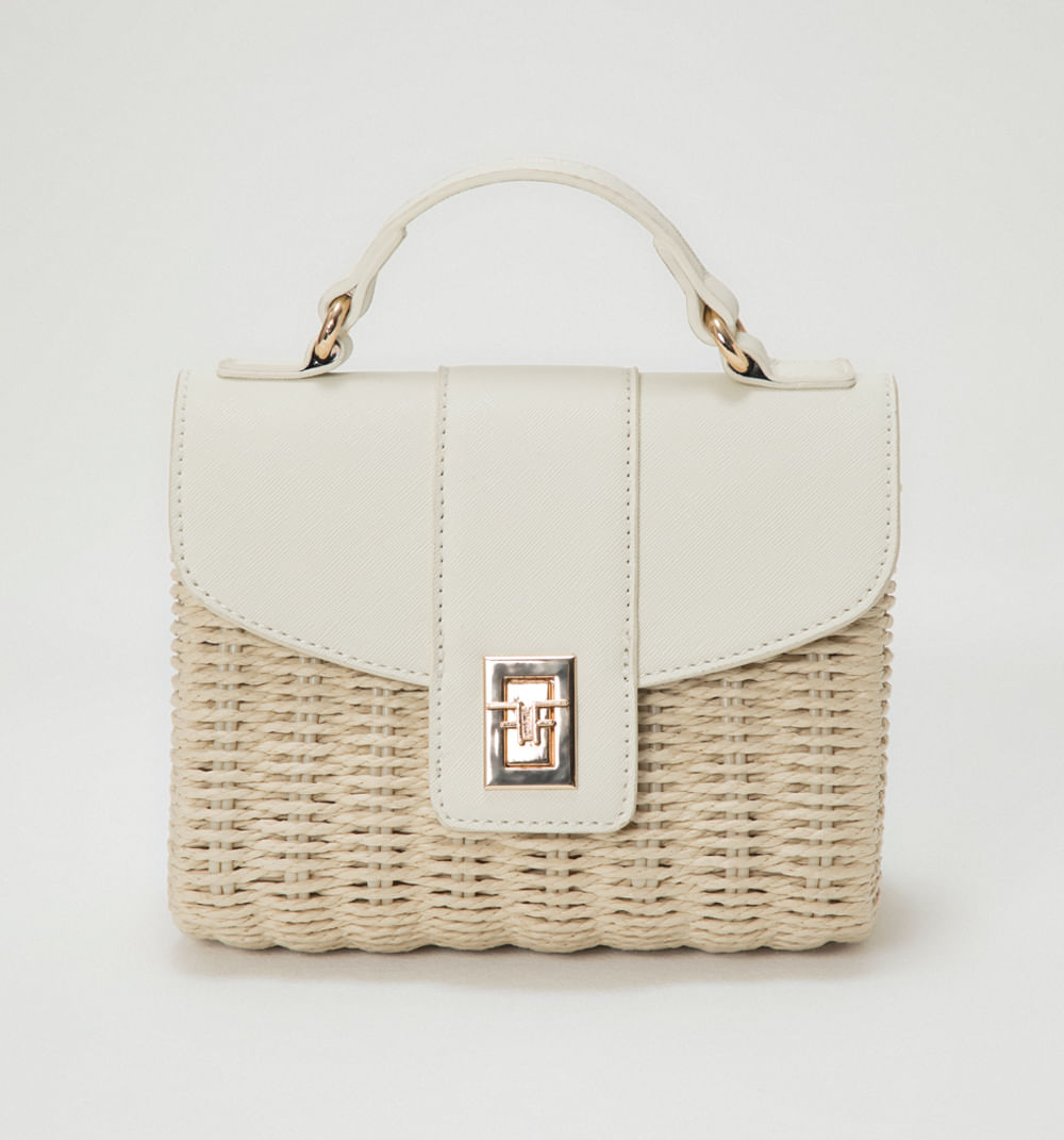 Bolso manos libres tipo canasta