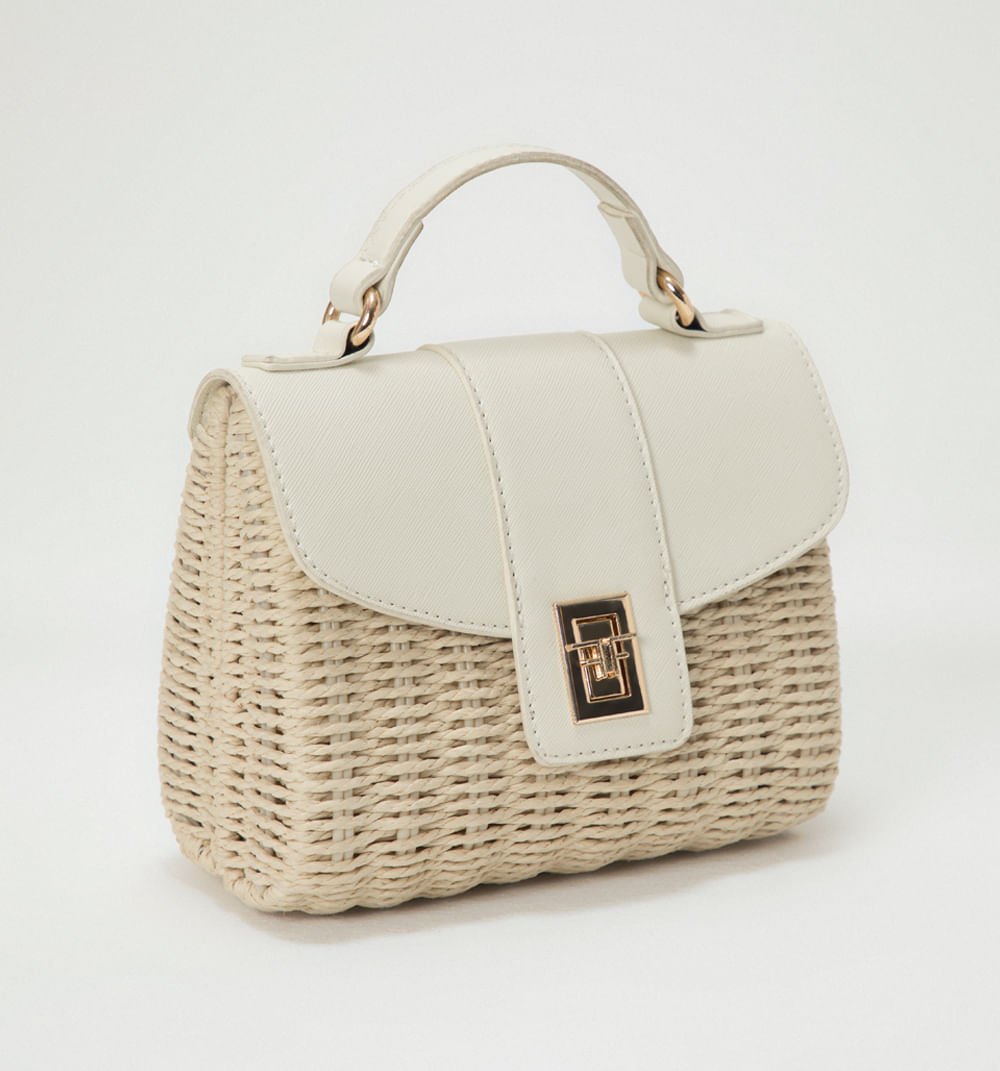 Bolso manos libres tipo canasta