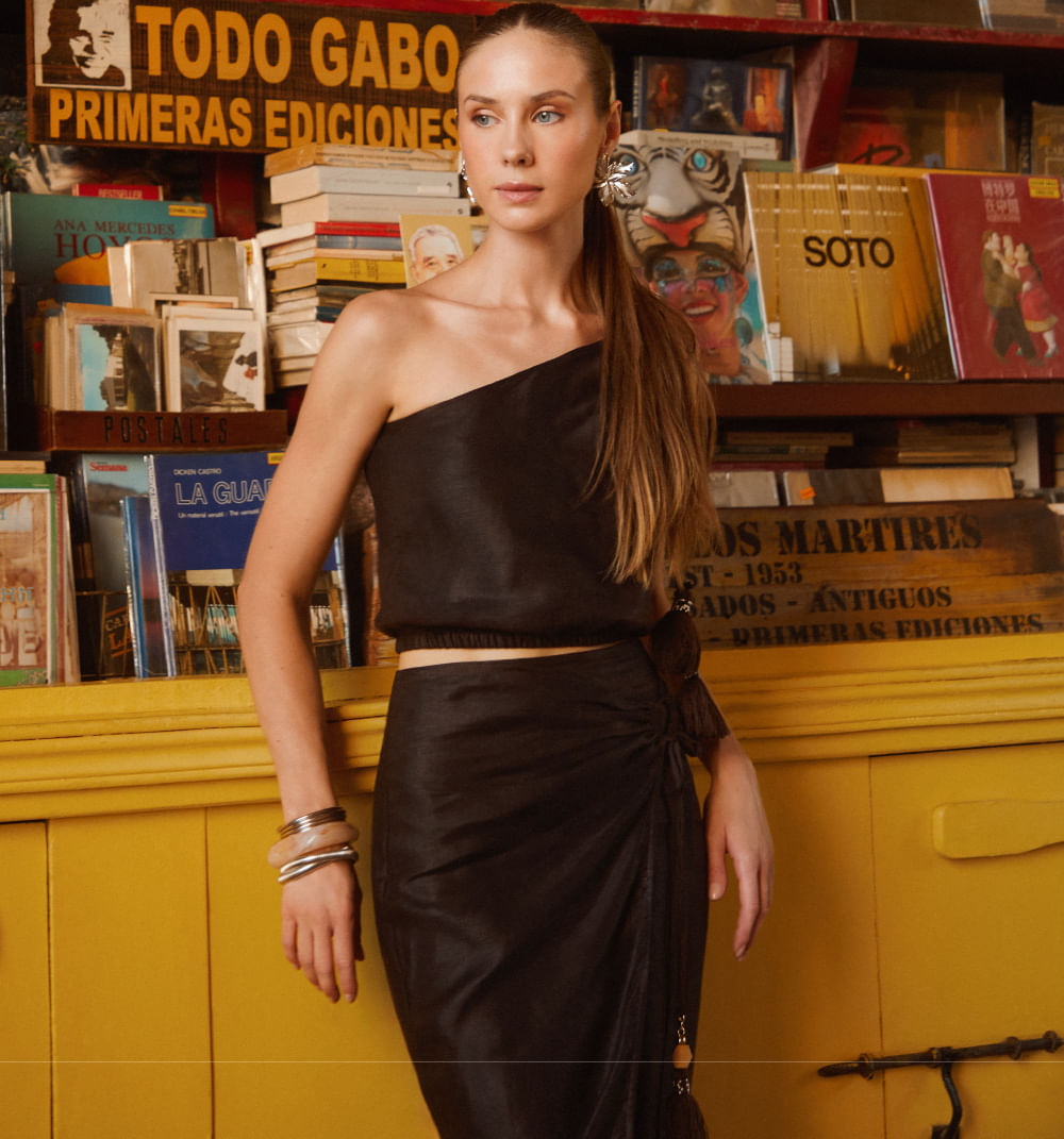 Blusa un solo hombro