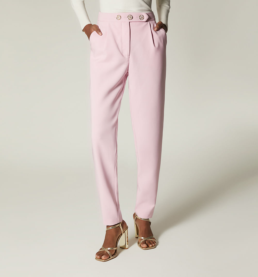 Pantalon prense pretina 3 botones