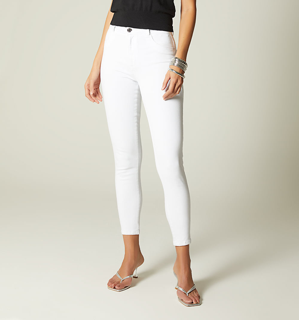 Jeggings tiro alto con bolsillos taylor