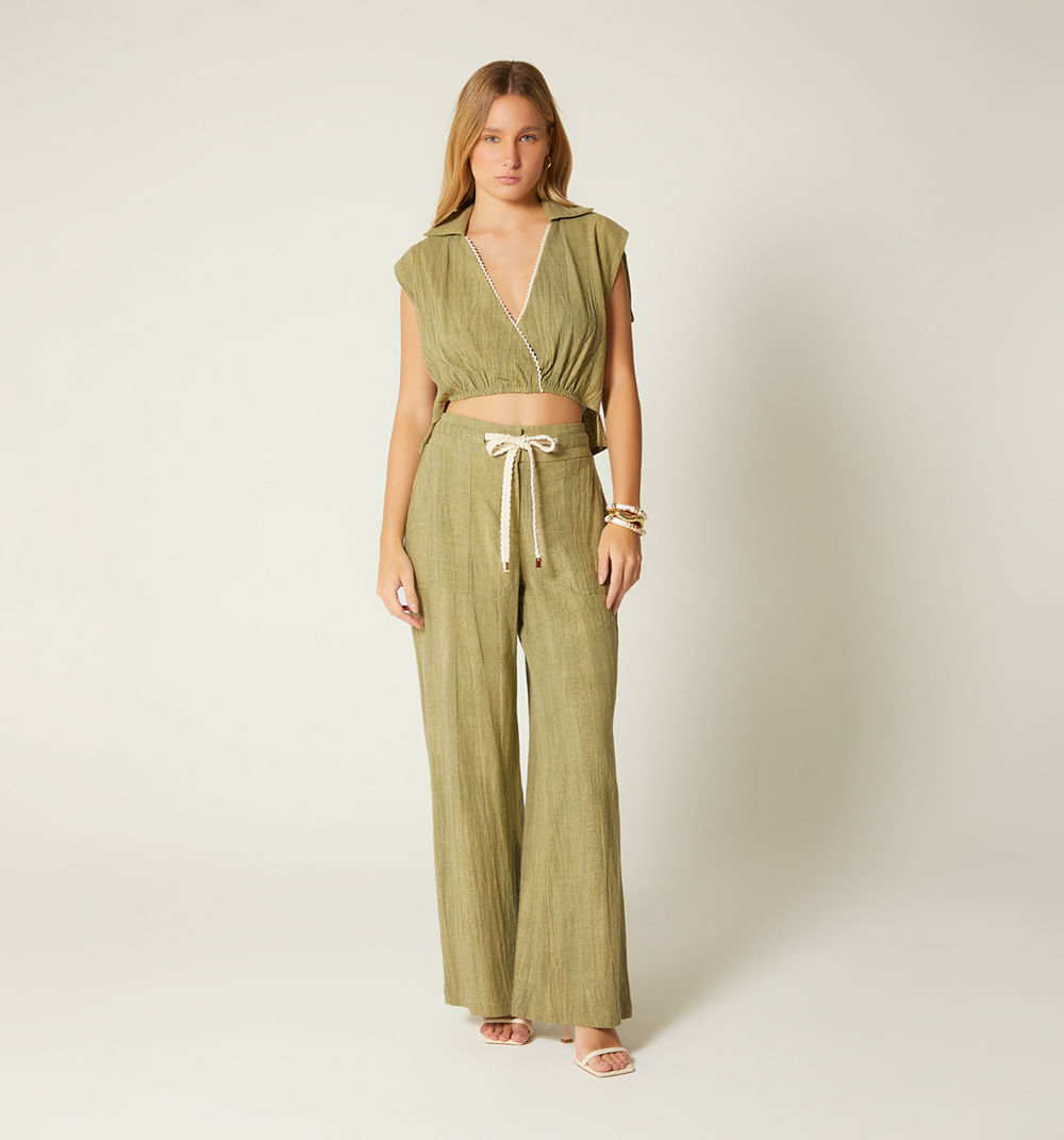 Blusa cruzada