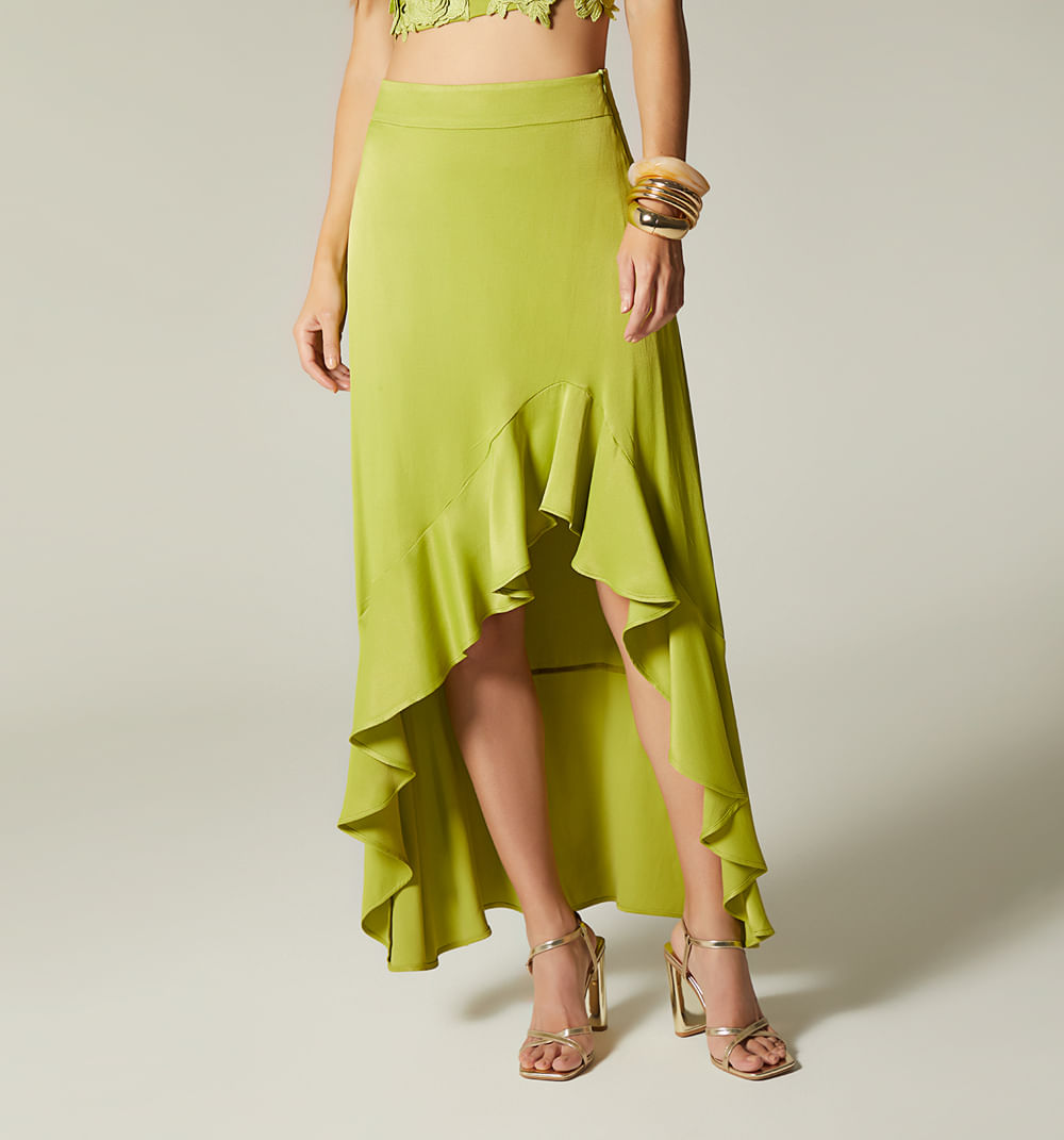 Falda con bolero inferior