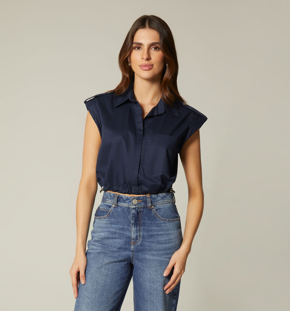 Camisera sisa con elastico